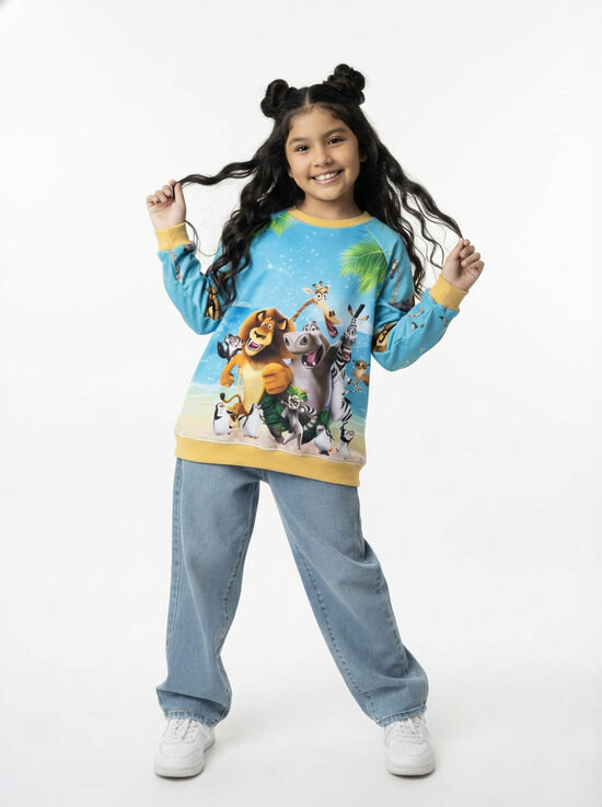 Džemperis ar multeni, 116cm